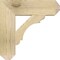 Ekena Millwork Olympic Craftsman Rough Sawn Bracket, Douglas Fir, 4"W x 16"D x 16"H BKT04X16X16OLY04RDF - alternate 2